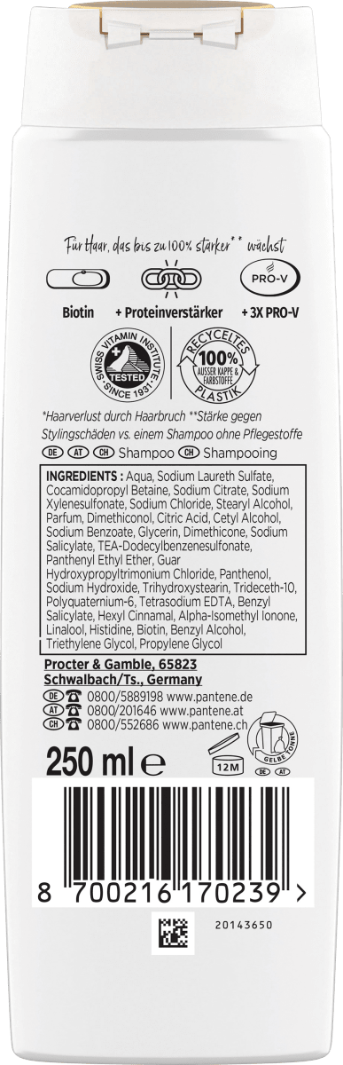 Shampoo miracles Grow Strong, 250 ml