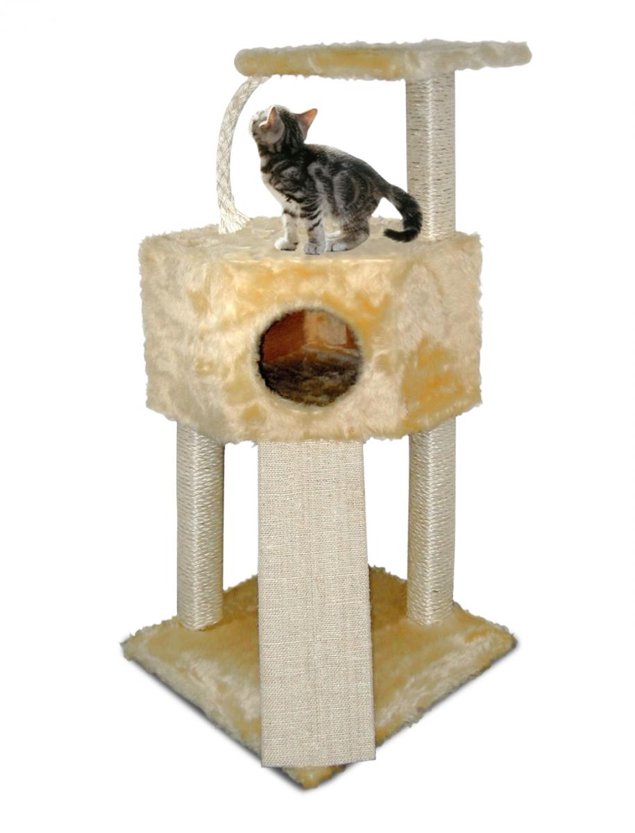 Cat Dream Katzen Eckboy beige