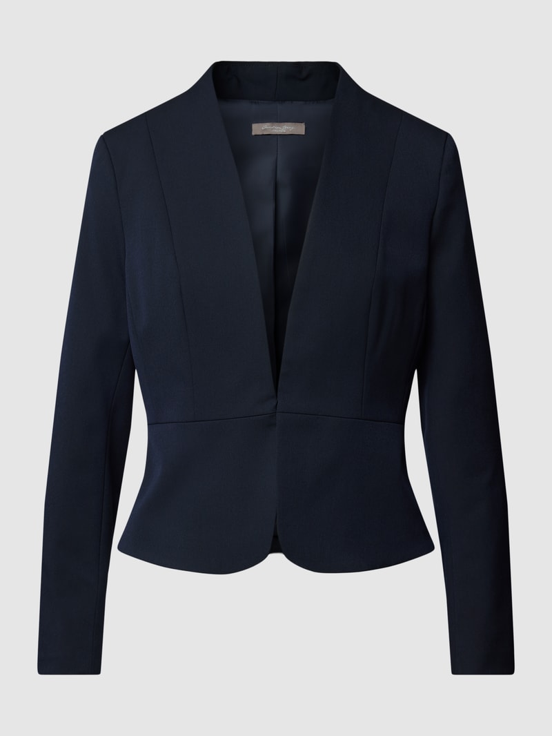 Blazer mit Hakenverschluss in marineblau