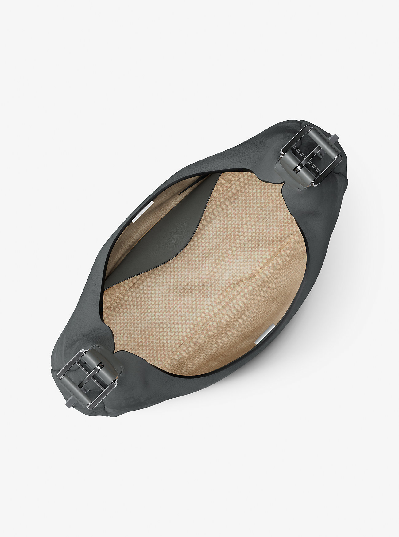 Nolita Stor Nubuck Hobo Skulderveske - STORM