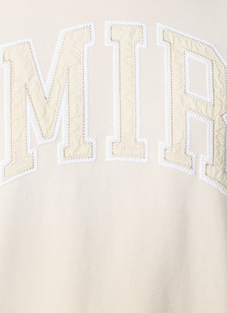 AMIRI Vintage túlméretezett póló logós hímzéssel
