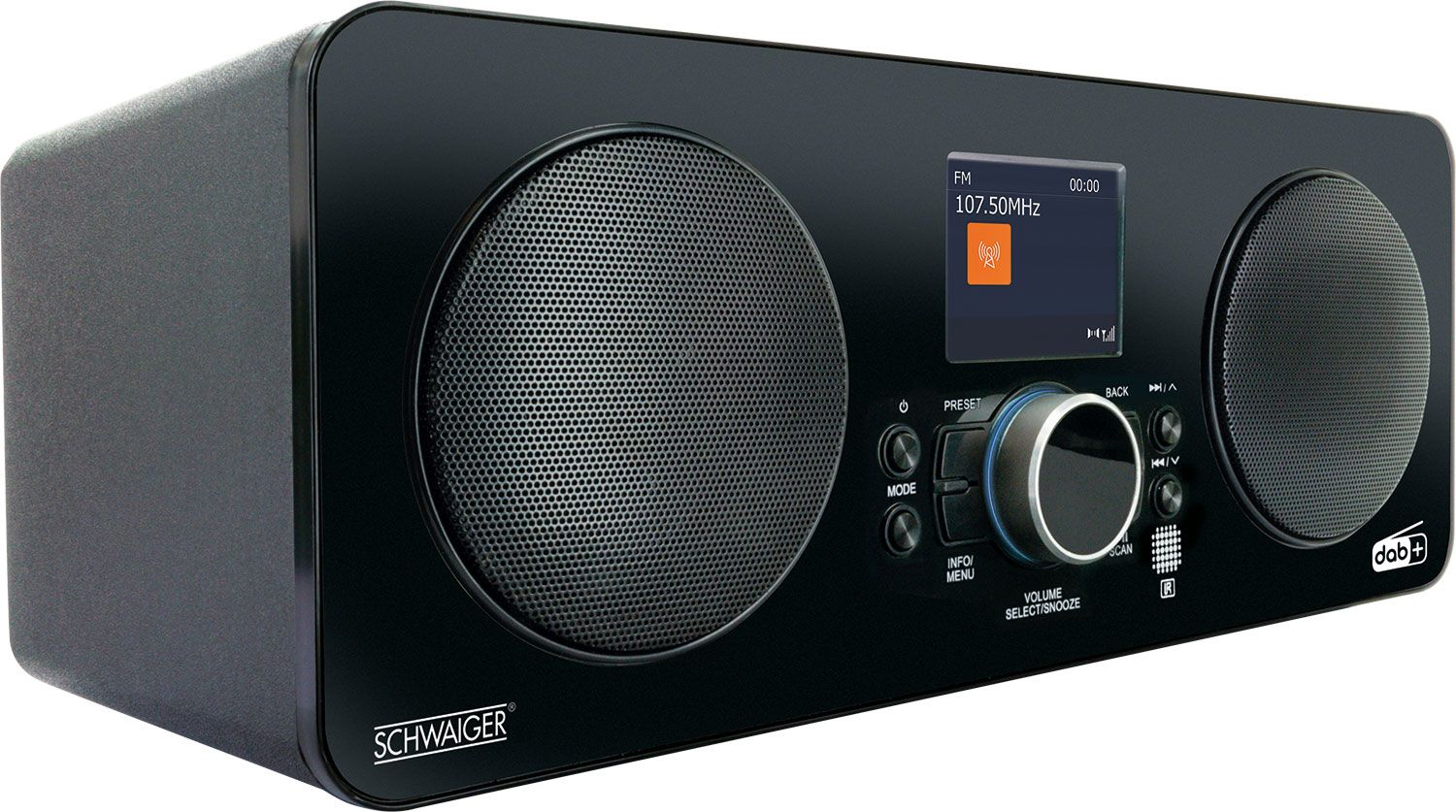 Schwaiger Internetradio mit DAB+, FM und Bluetooth