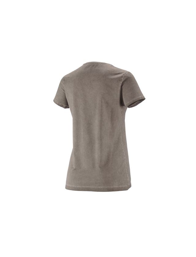 e.s. T-Shirt vintage cotton stretch, Damen