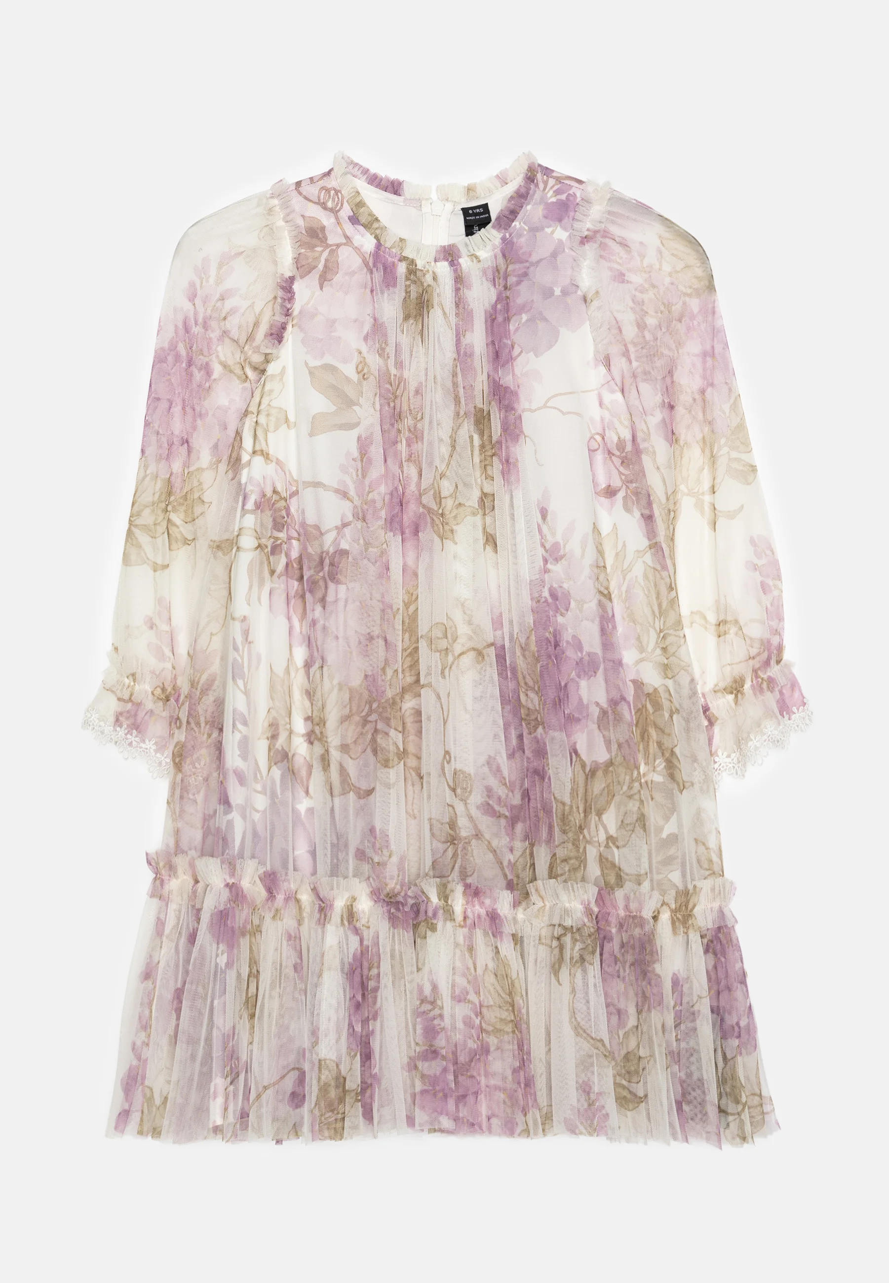Vestido infantil de manga larga WISTERIA de Needle & Thread - Vestido elegante