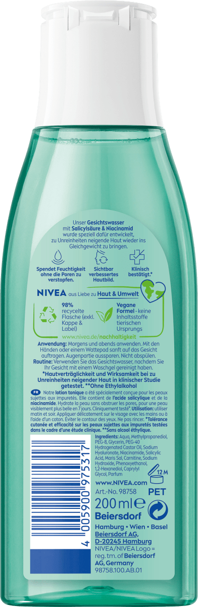 Gesichtswasser Derma Skin Clear, 200 ml