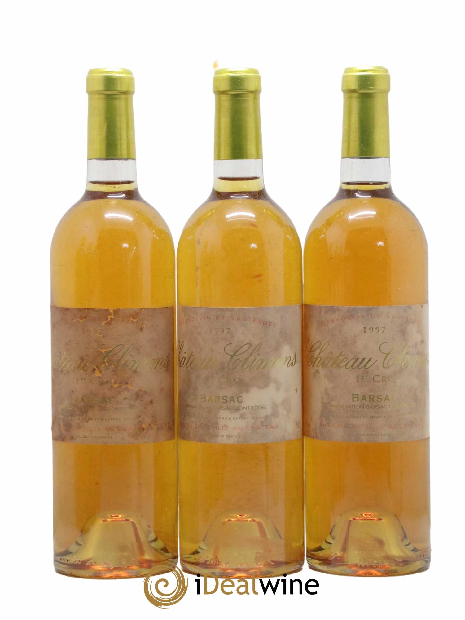 Château Climens 1er Grand Cru Classé  1997 - Lot de 6 Bouteilles