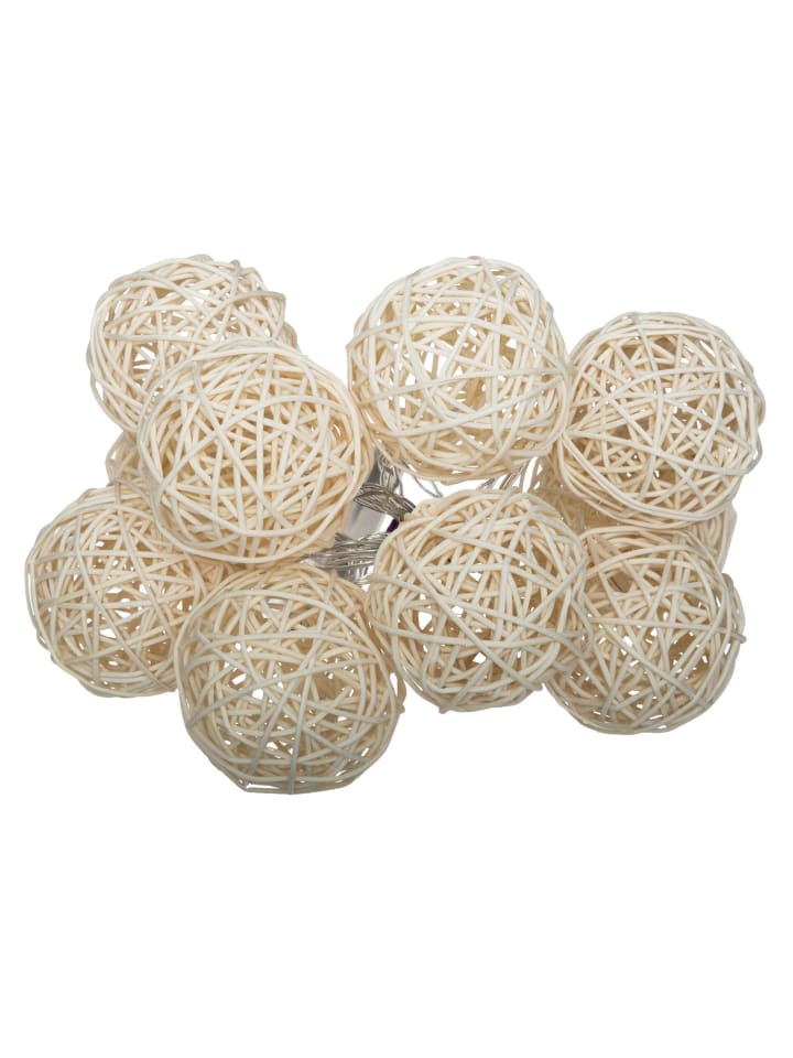 Atmosphera Créateur d'intérieur Lichterkette in beige günstig kaufen onesize