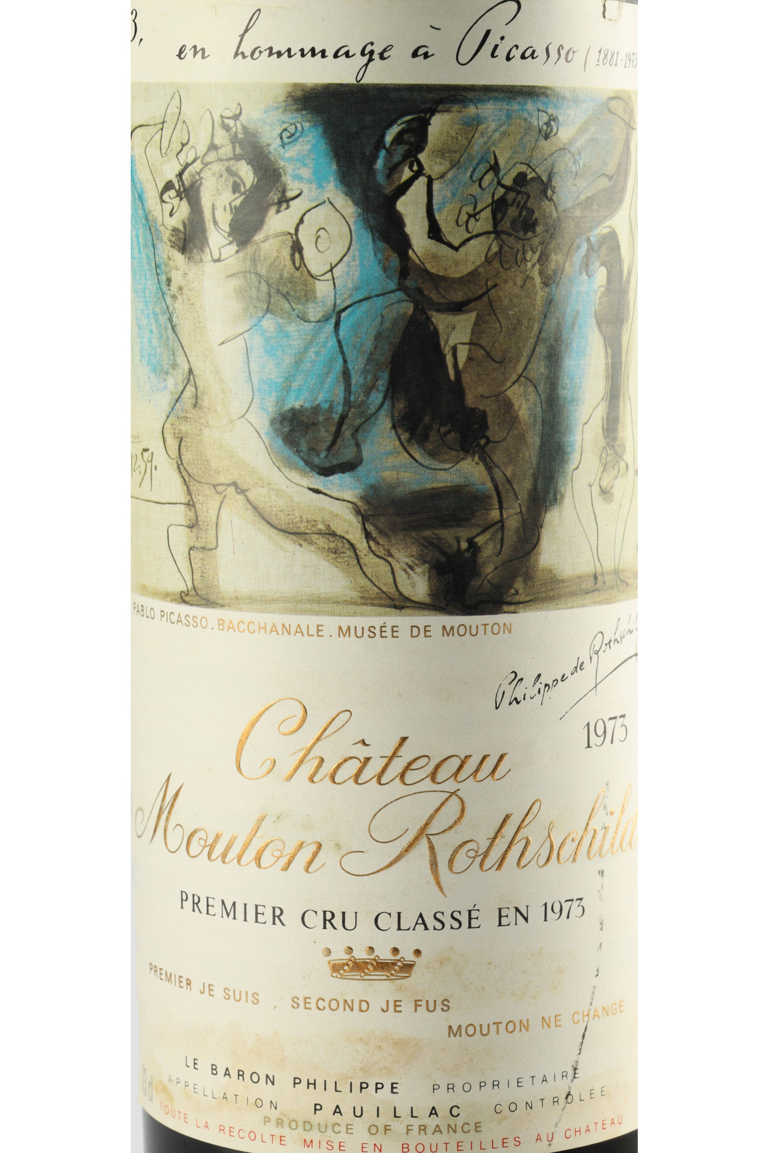 Château Mouton Rothschild 1973, Pauillac