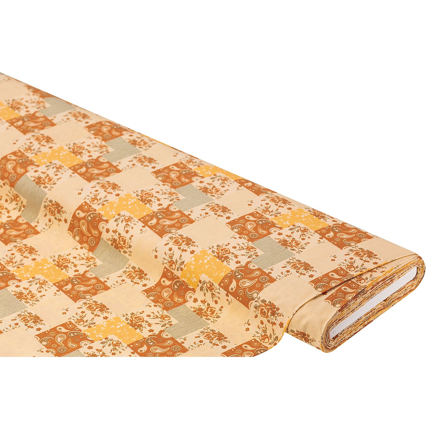 Baumwollstoff Patchwork-Rosen 