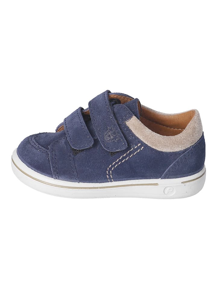 PEPINO Leder-Sneakers in Dunkelblau günstig kaufen