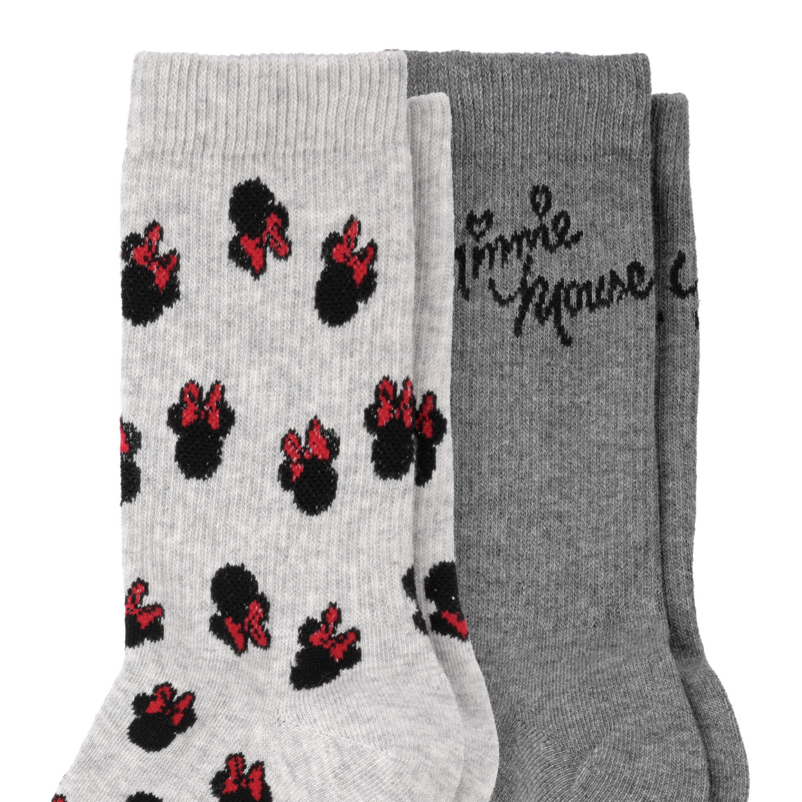2 Paar Minnie Maus Socken im Set