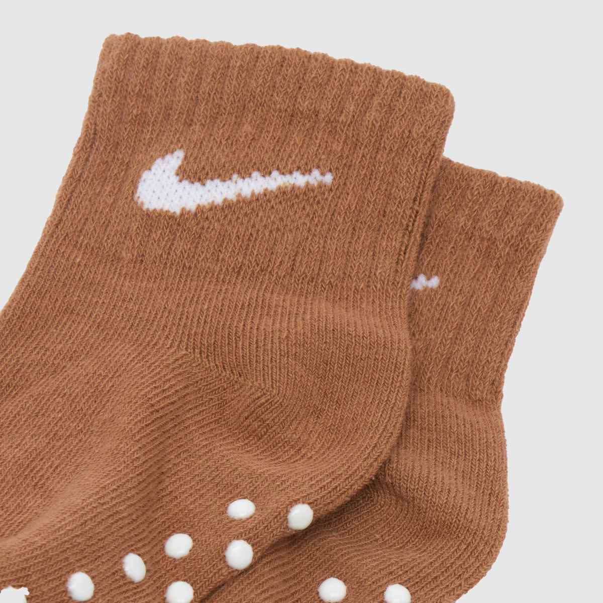 Nike bézs színű, többszínű gyerek csecsemő zokni Gripper 3 db-os