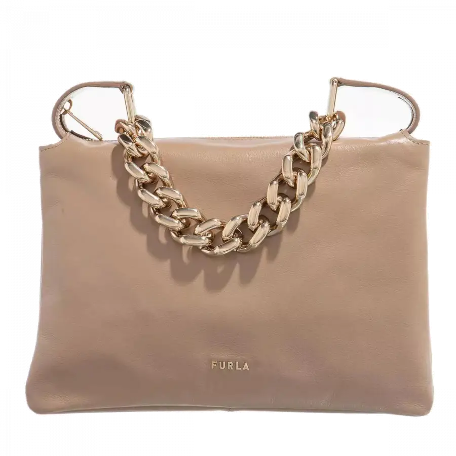Furla - Furla Shoulder Bags Metallkette Light Gray - grau