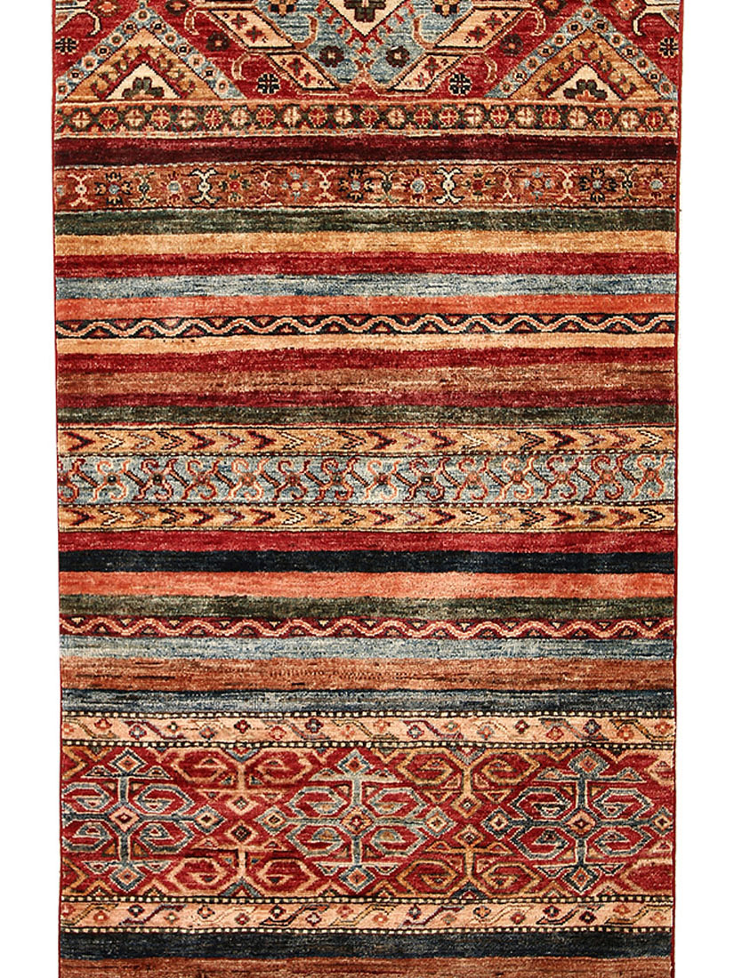 Chobi Schal ca. 82 x 293 cm, Unikat / Einzelstück