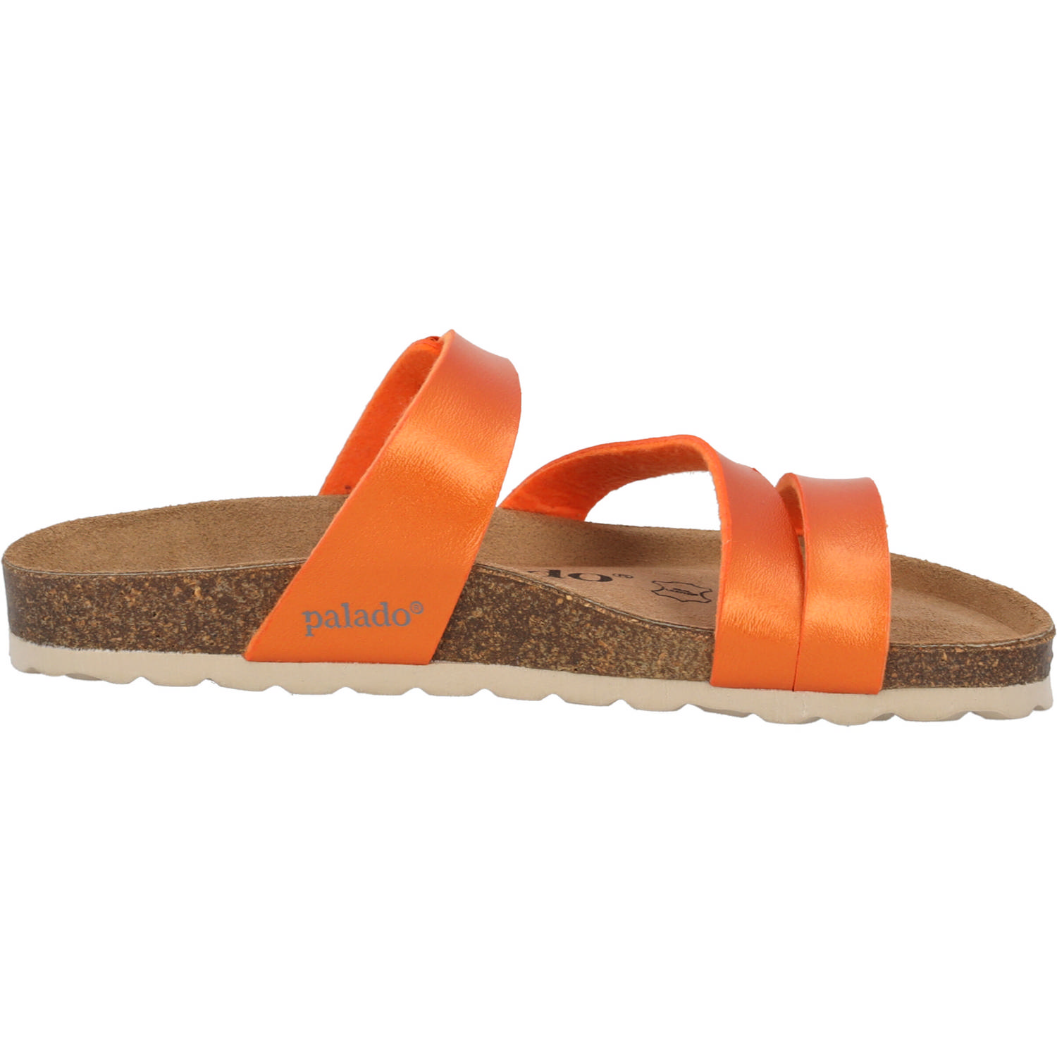 Palado Ikaria Metallic, Pantoletten, Damen, Orange