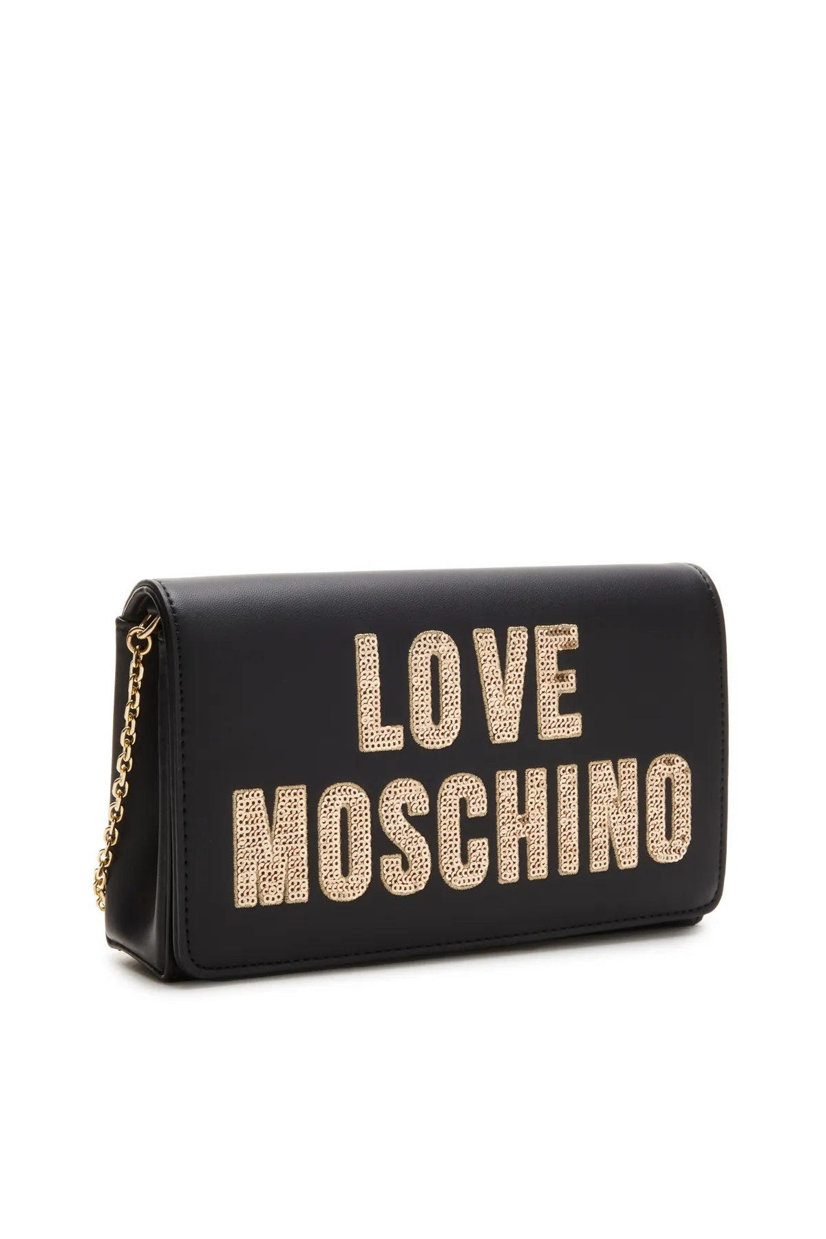 1'ASLAN  Love Moschino Damen Umhängetasche Schwarz JC4293PP0IKK100A