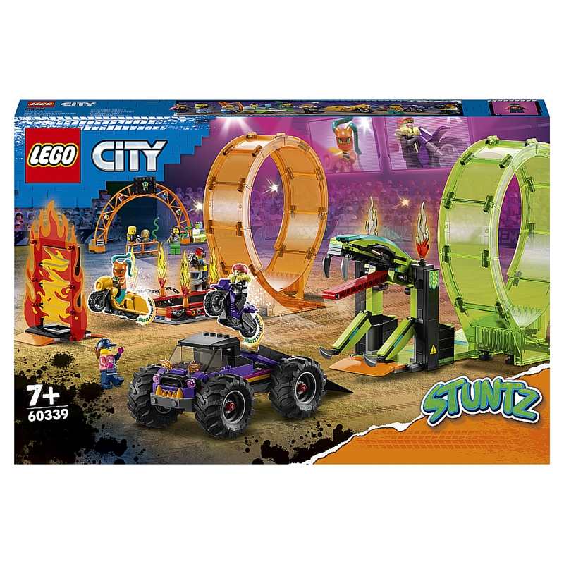 60339 L'arène de cascade avec double looping LEGO City