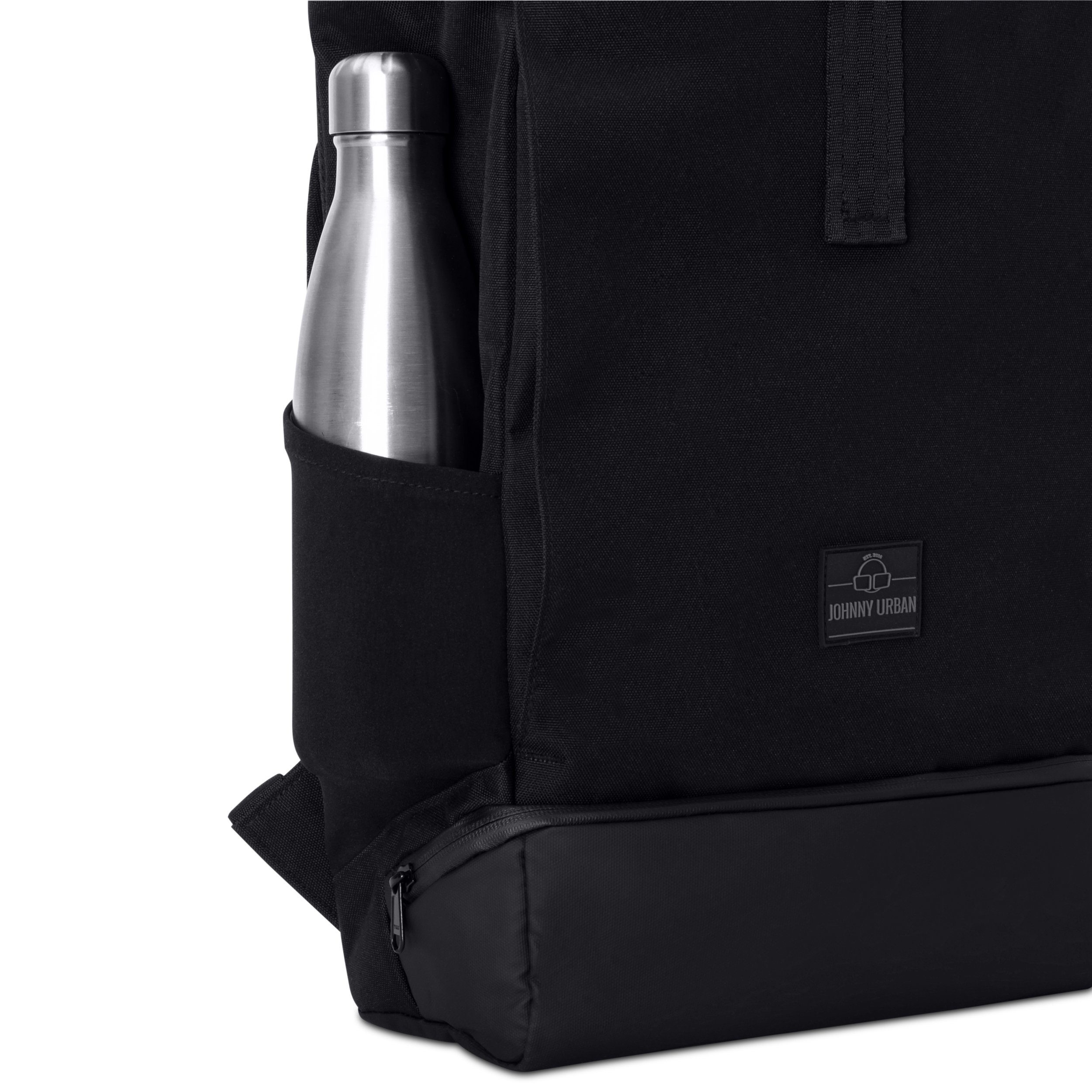 Johnny Urban Cityrucksack Allen Medium, Rolltop Damen Herren, Laptop Fach, Wasserabweisend