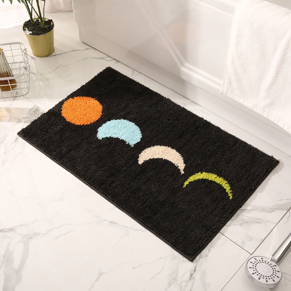 Antirutsch Teppichunterlage Absorbierende Bodenmatte für das Badezimmer Verdickter Teppichboden, Tapferer Ping