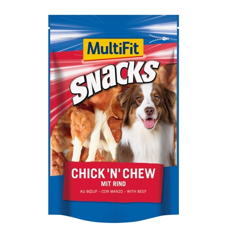 MultiFit Snacks MultiFit Snacks Chick'n chew 2x100g