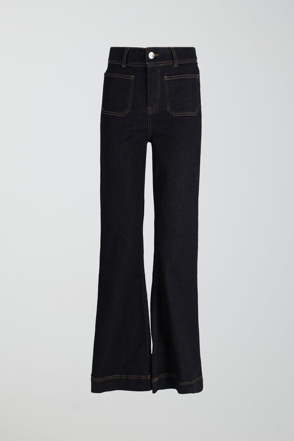 Marine flare jeans
