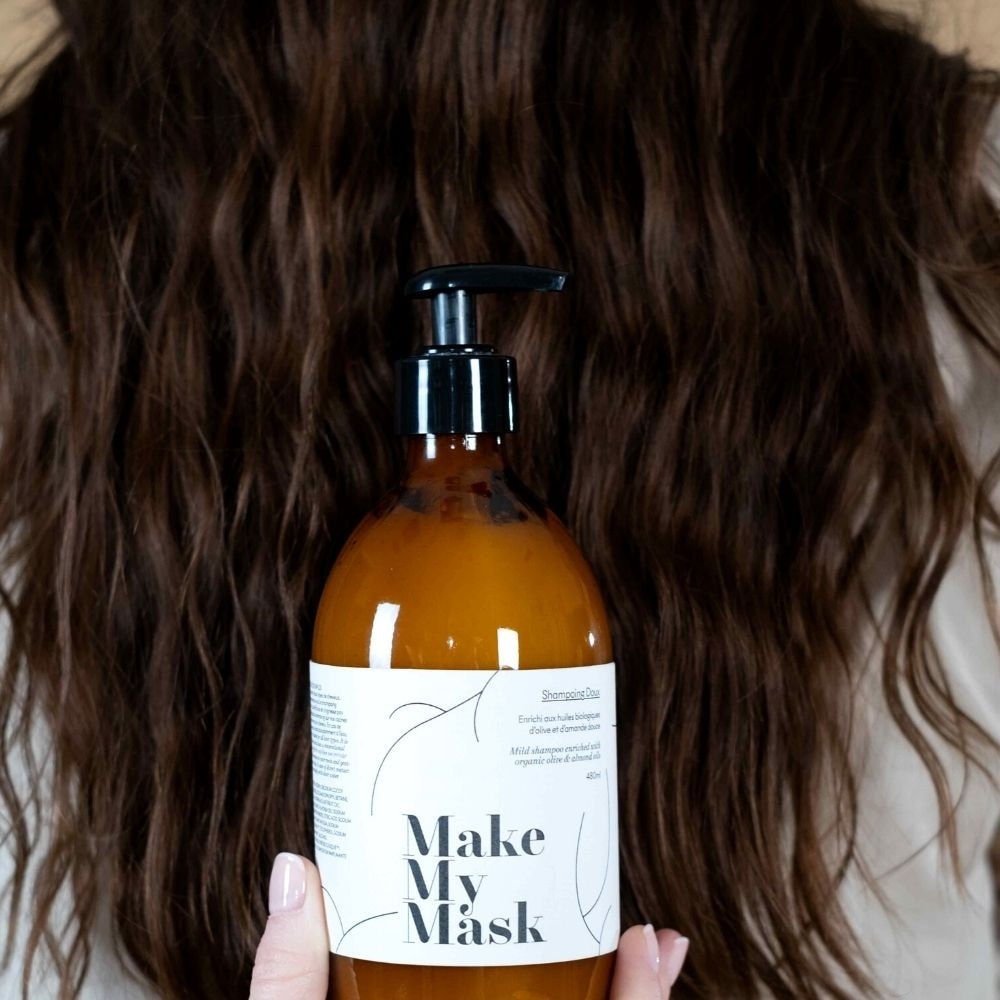 makemymask Shampoing Doux Naturel Shampoing