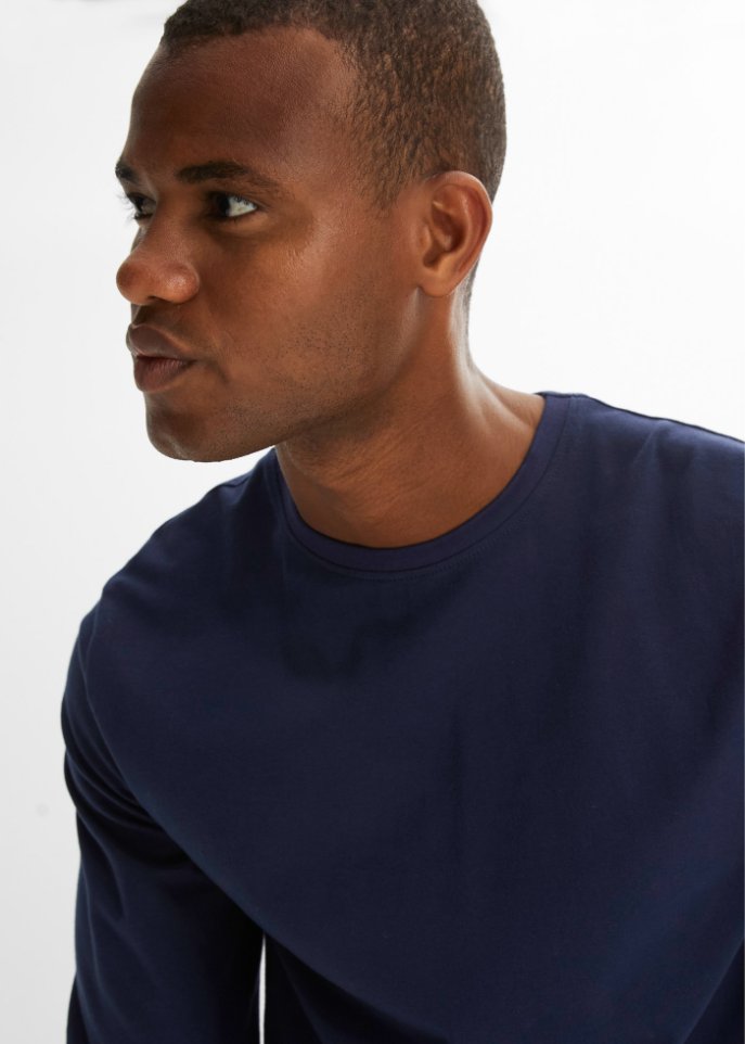 Essential Seamless-Langarmshirt aus Bio-Baumwolle