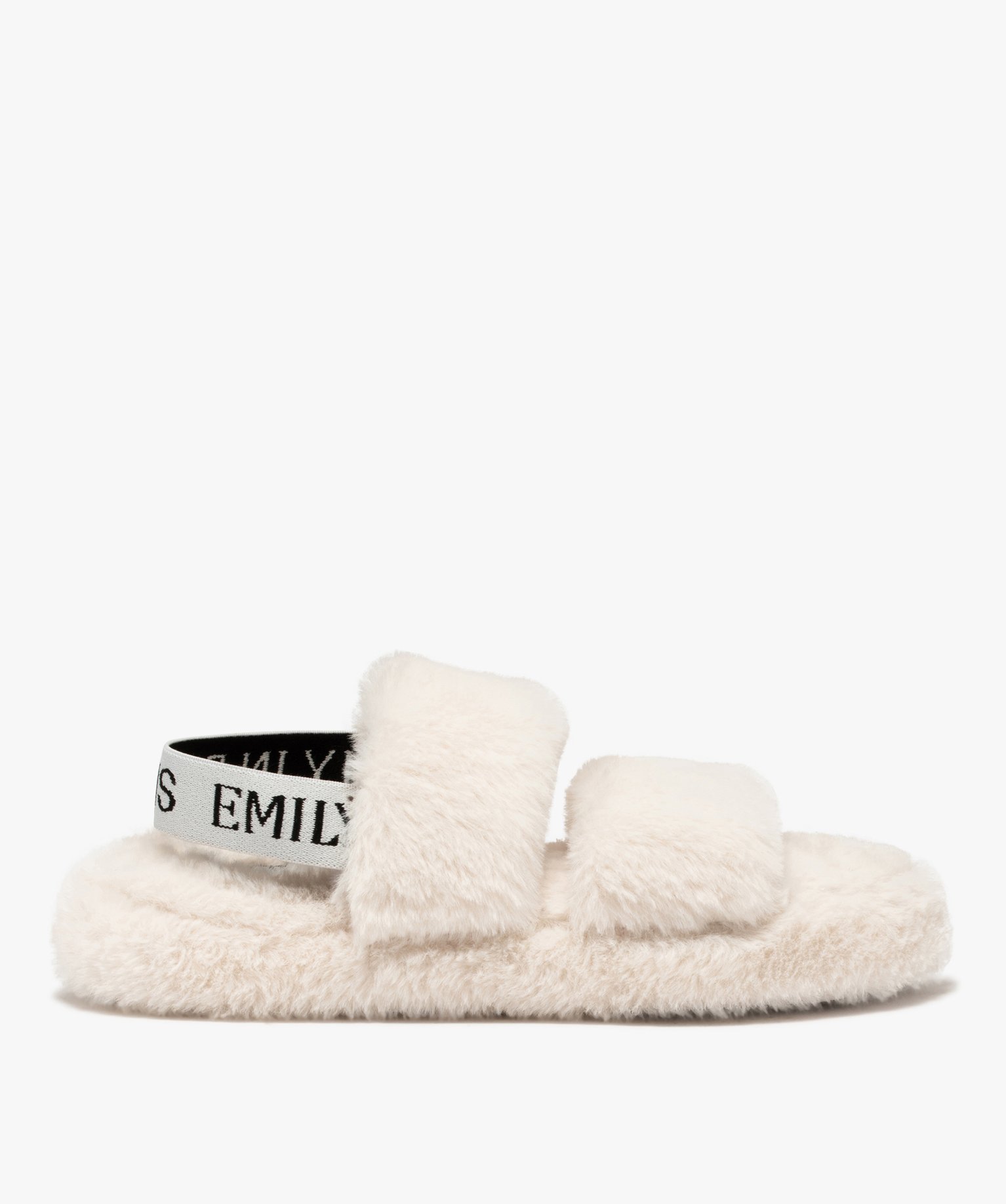 Chaussons femme duveteux – Emily in Paris | GEMO