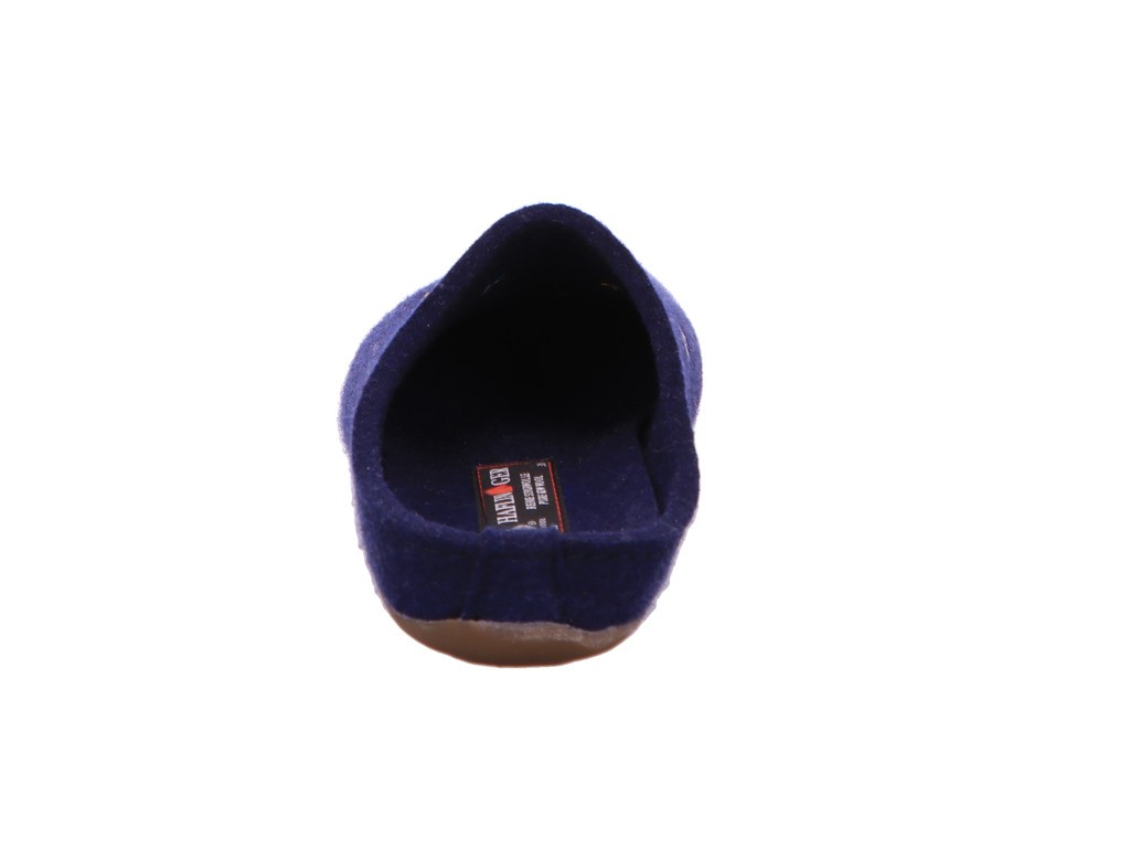 HAFLINGER Hausschuhe blau Farfalline