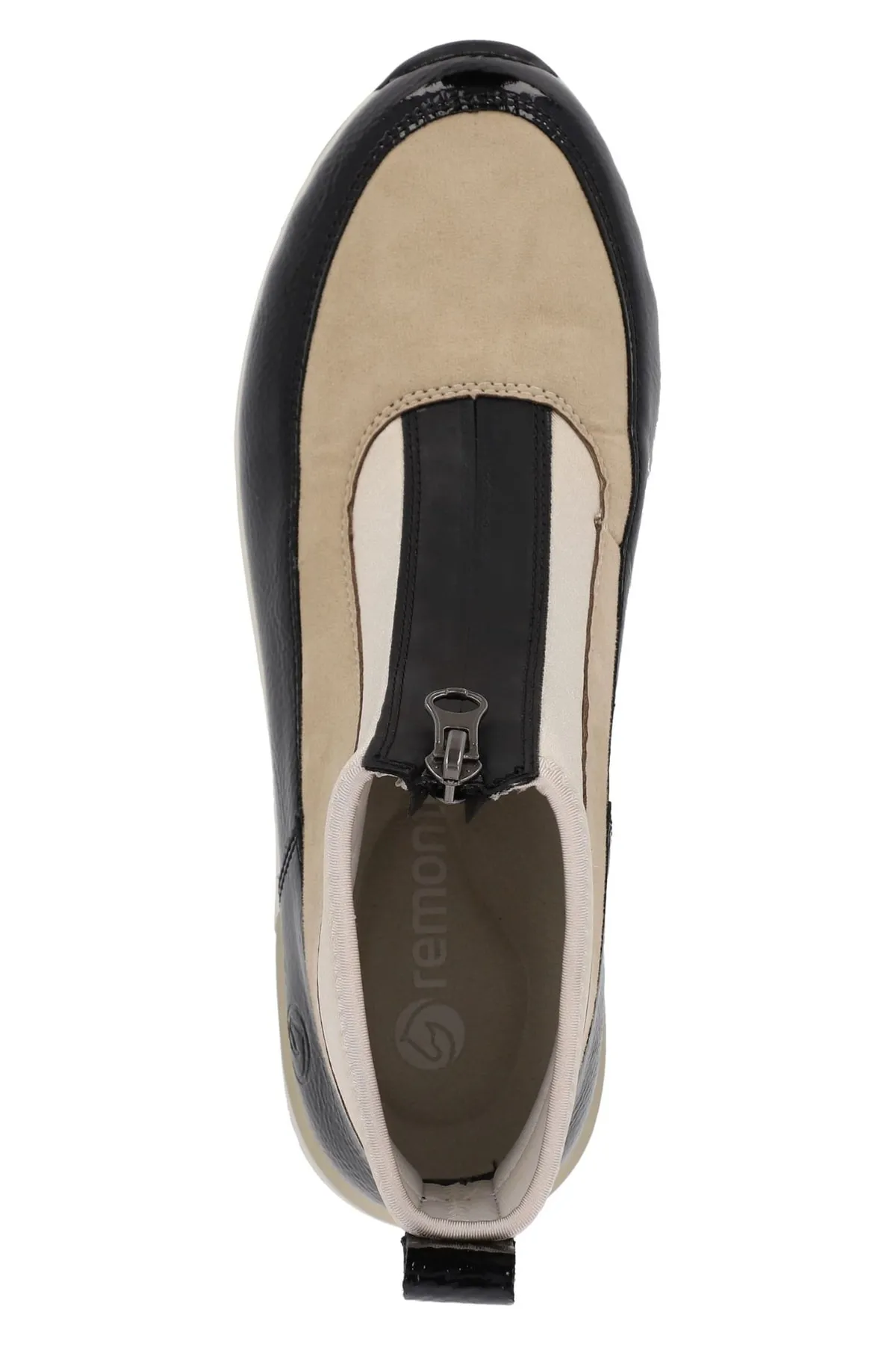 Remonte  Sneaker - Schwarz - Blockabsatz