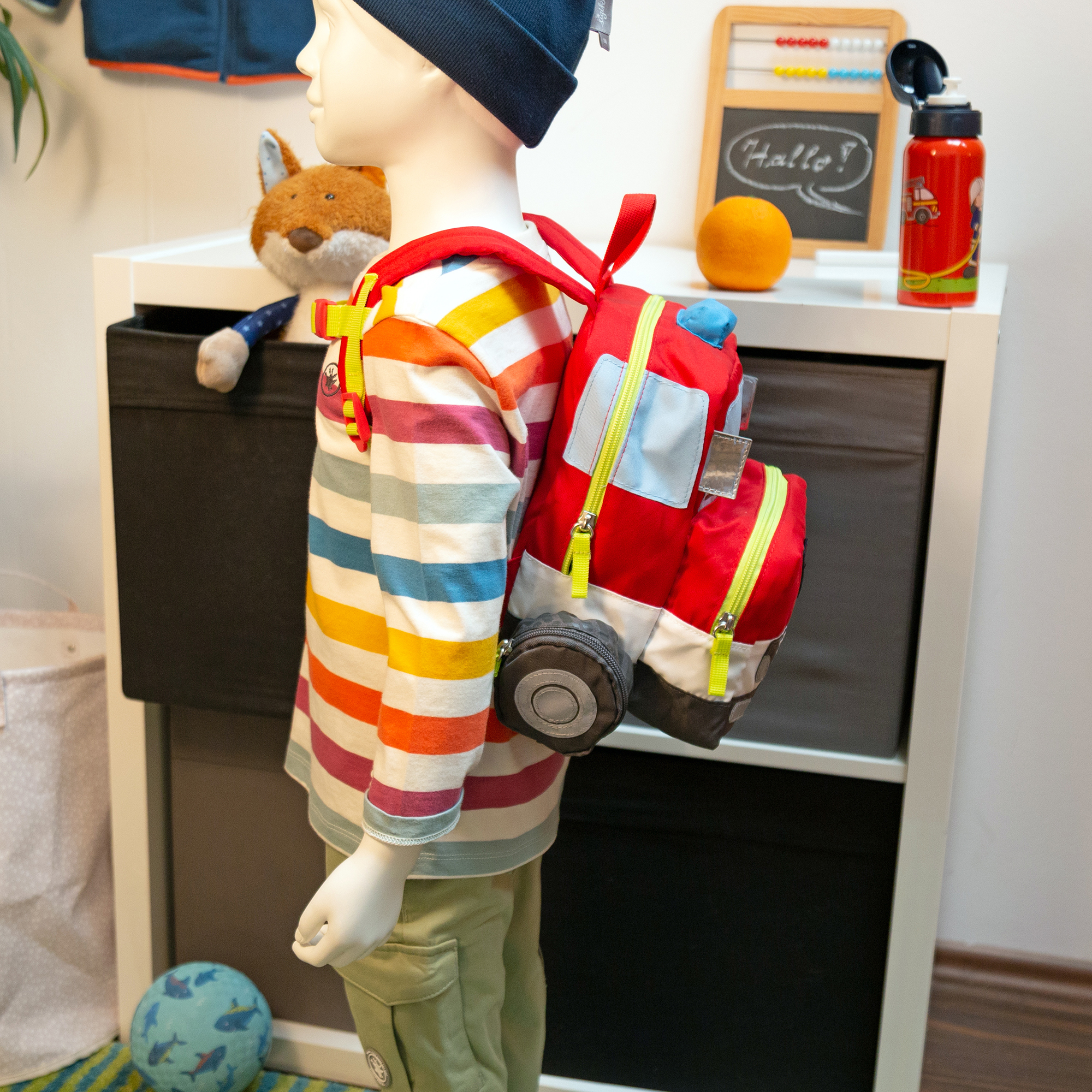 Kinder Rucksack Feuerwehrauto