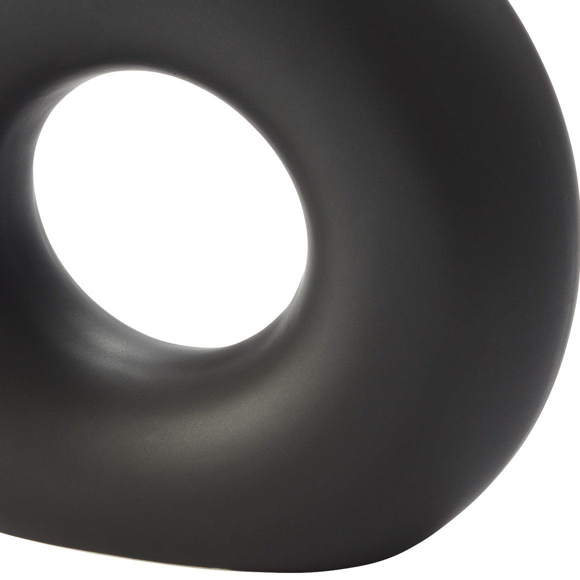 Design-Vase in runder Form