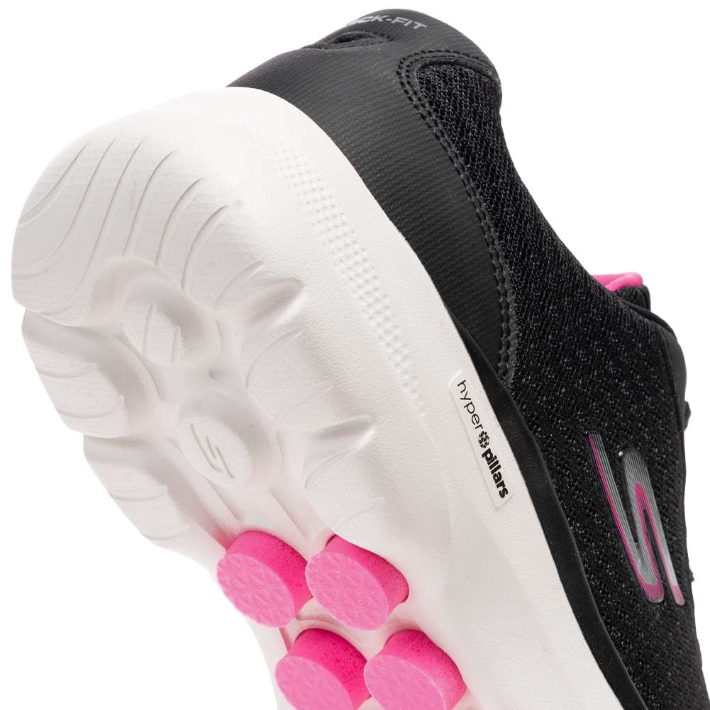 Skechers GO WALK 6 Damen Sneaker 124514-BKHP