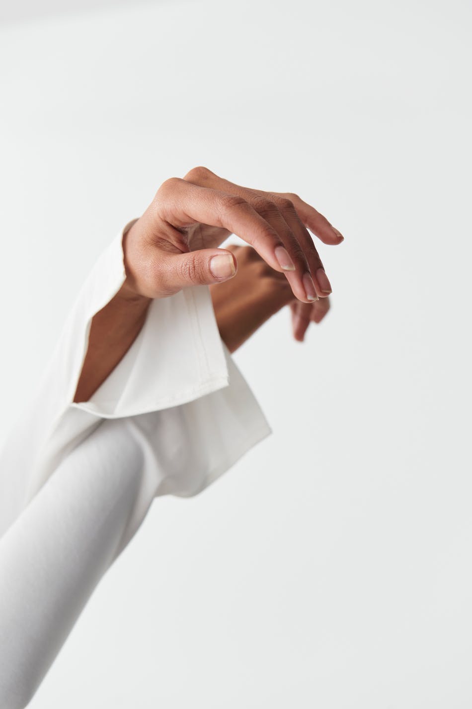 Soft touch crew neck top