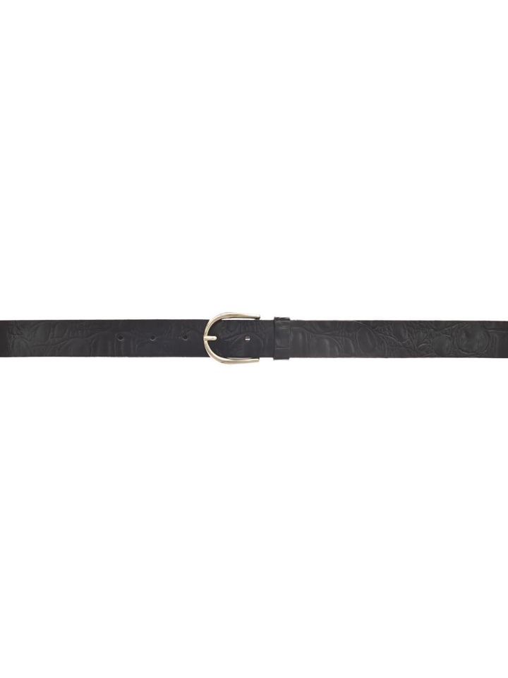Vanzetti Gürtel Leder in black günstig kaufen