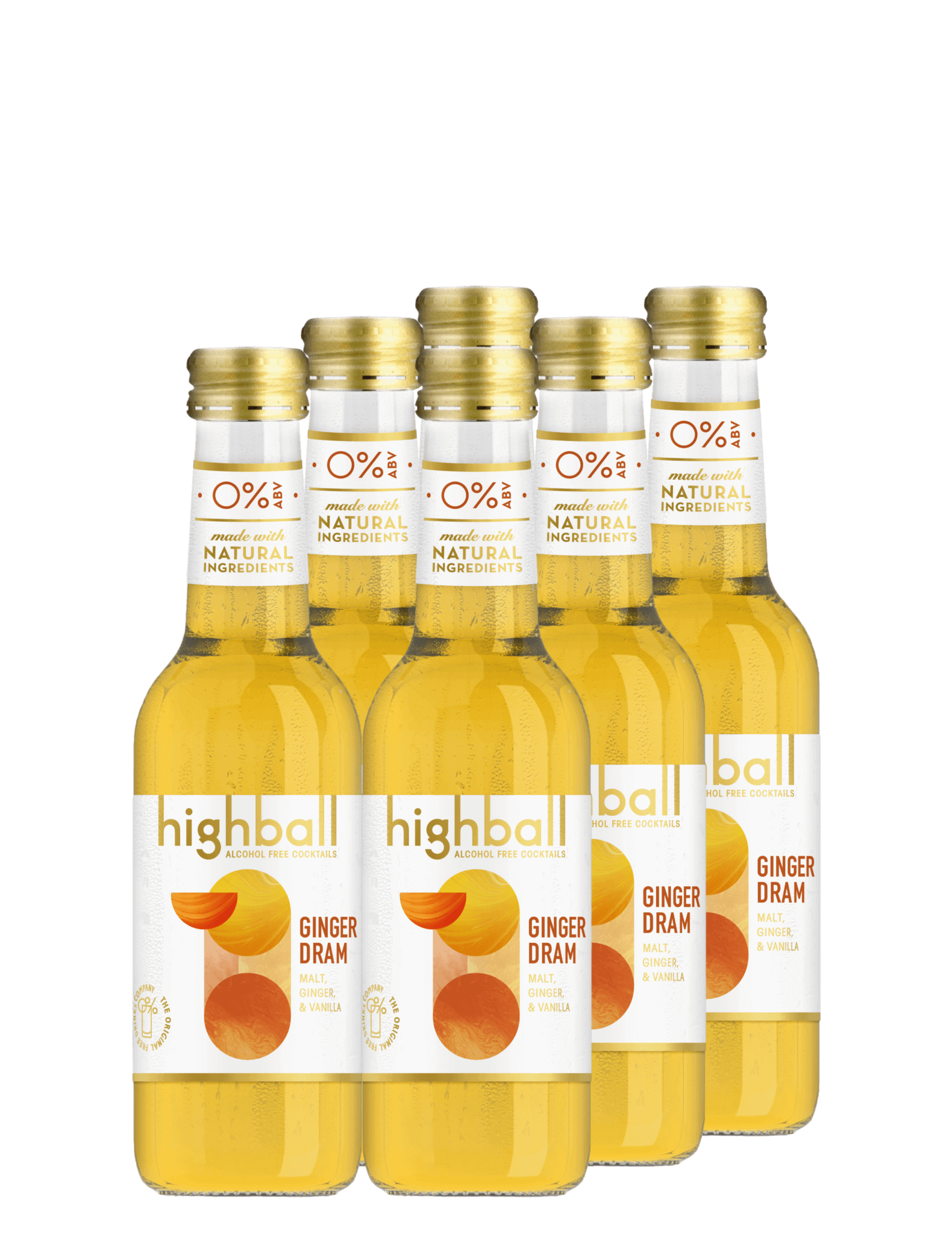 Highball : Ginger Dram - Gueule de joie 0° |  25 cl