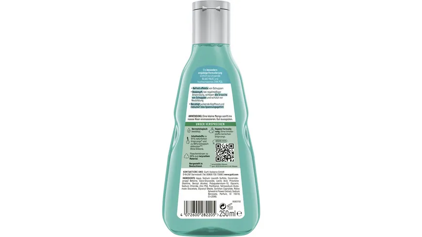 GUHL Shampoo Anti Schuppen 4er-Pack 1000 ml