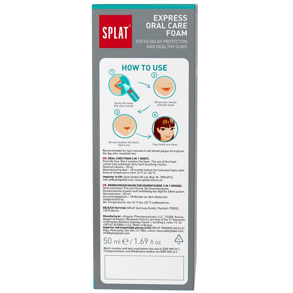 Splat Professional Express Schaum 50 ml
