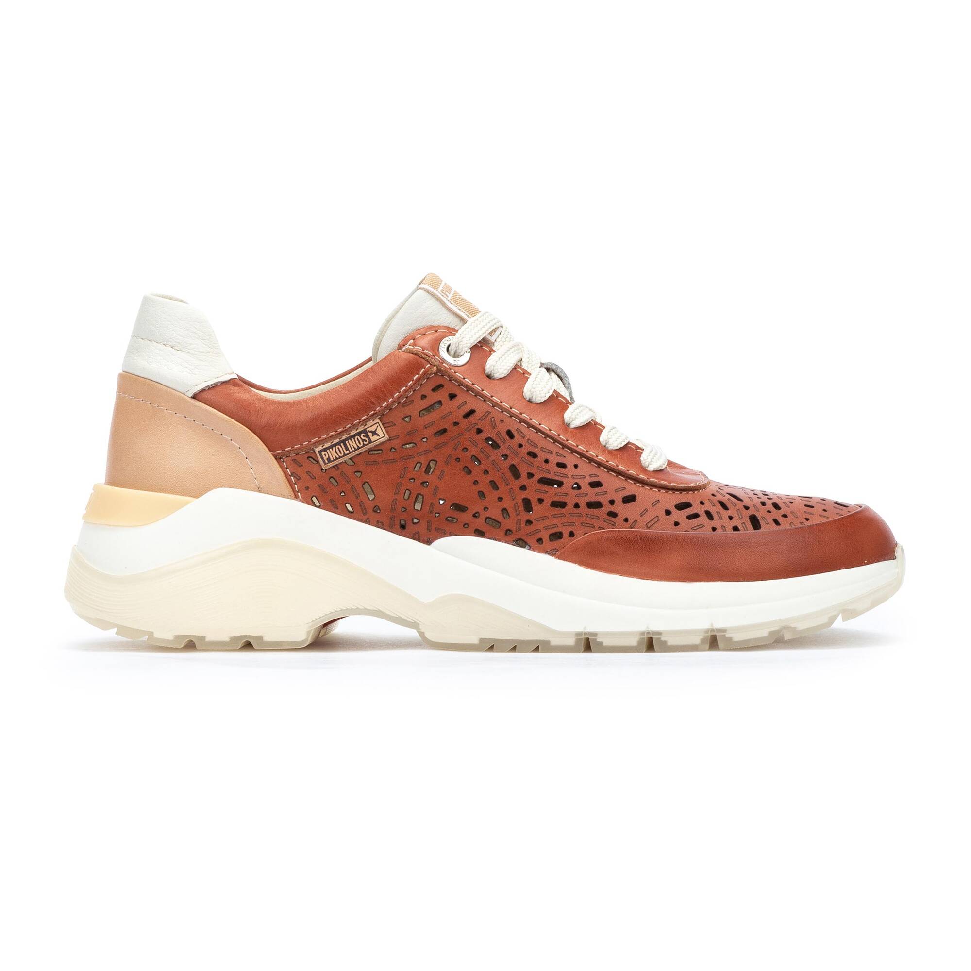 Damskie trampki perforowane - BRICK