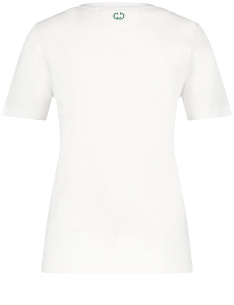 T-Shirt aus Baumwolle mit Wording