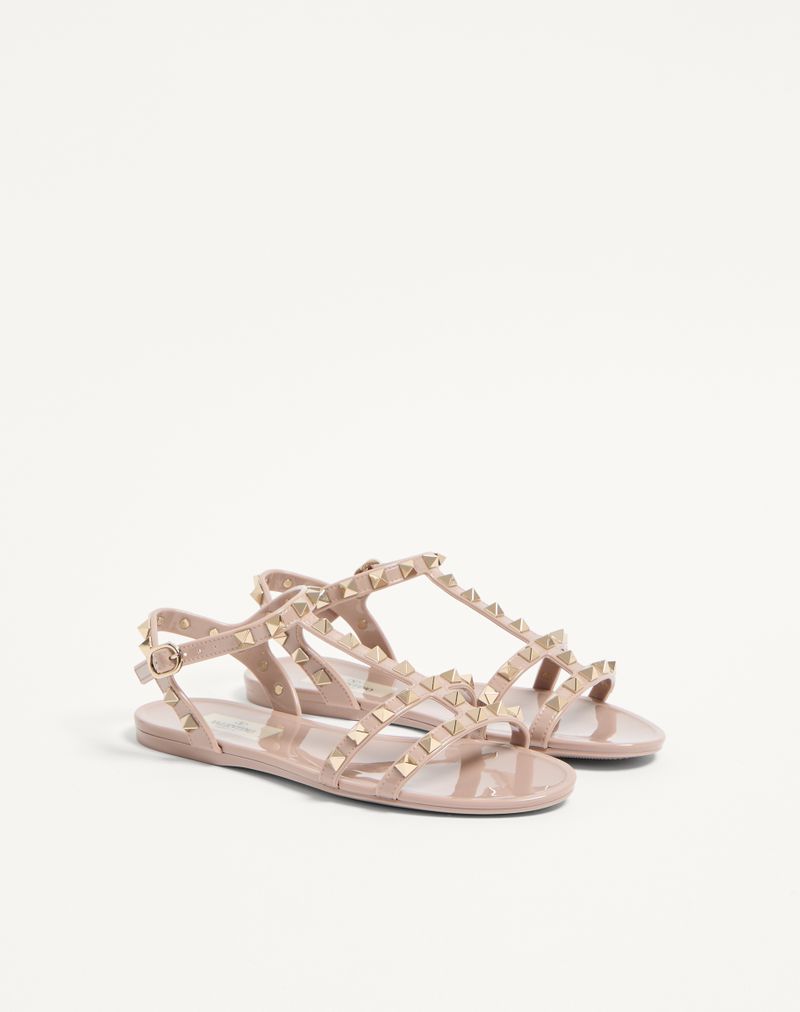 Sandália de borracha Rockstud Low
