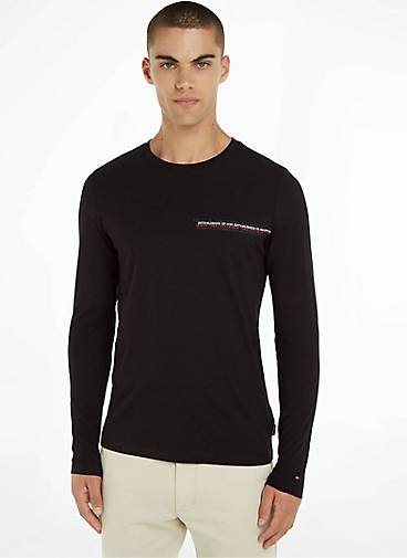 TOMMY HILFIGER Herren Longsleeve Slim Fit