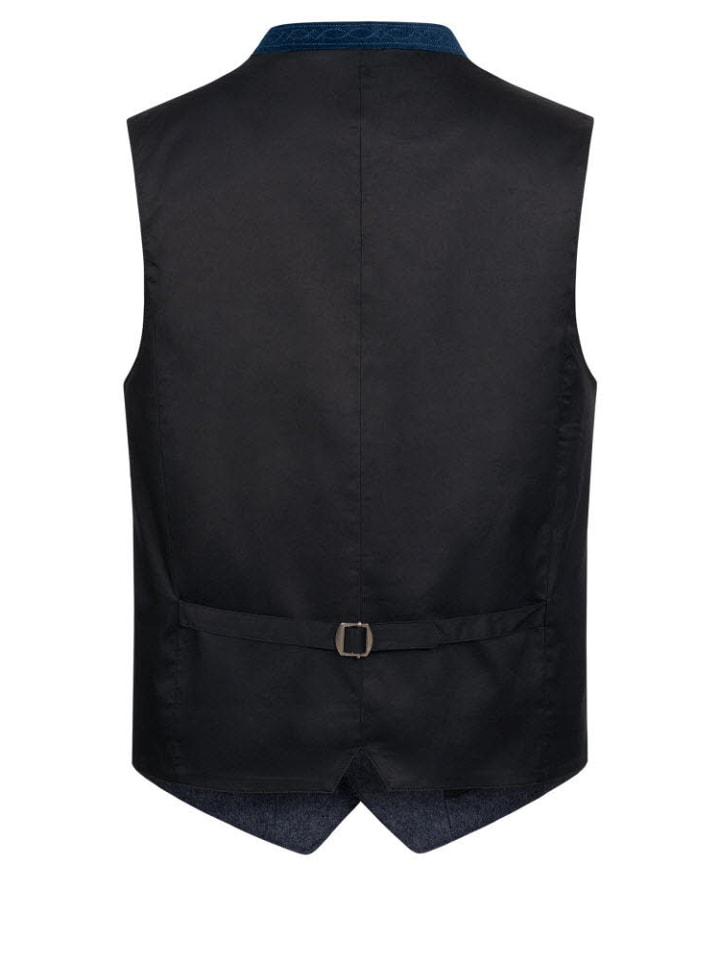 Nübler Trachtengilet Quentin in Blau günstig kaufen