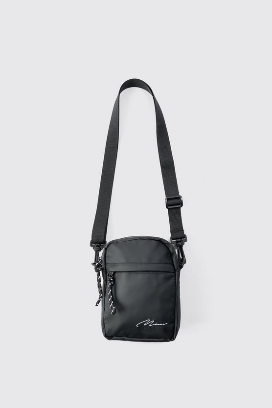 Man Signature Basic Messenger-Tasche in Schwarz