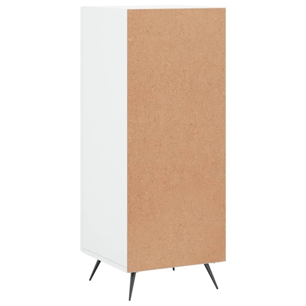 vidaXL Sideboard Sideboard Weiß 34,5x34x90 cm Holzwerkstoff (1 St)