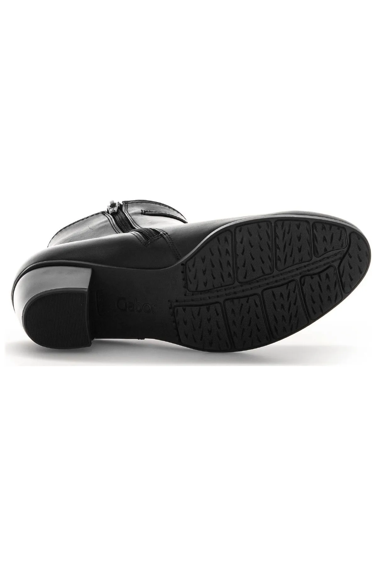 GABOR  Stiefelette - Schwarz - Flacher Absatz