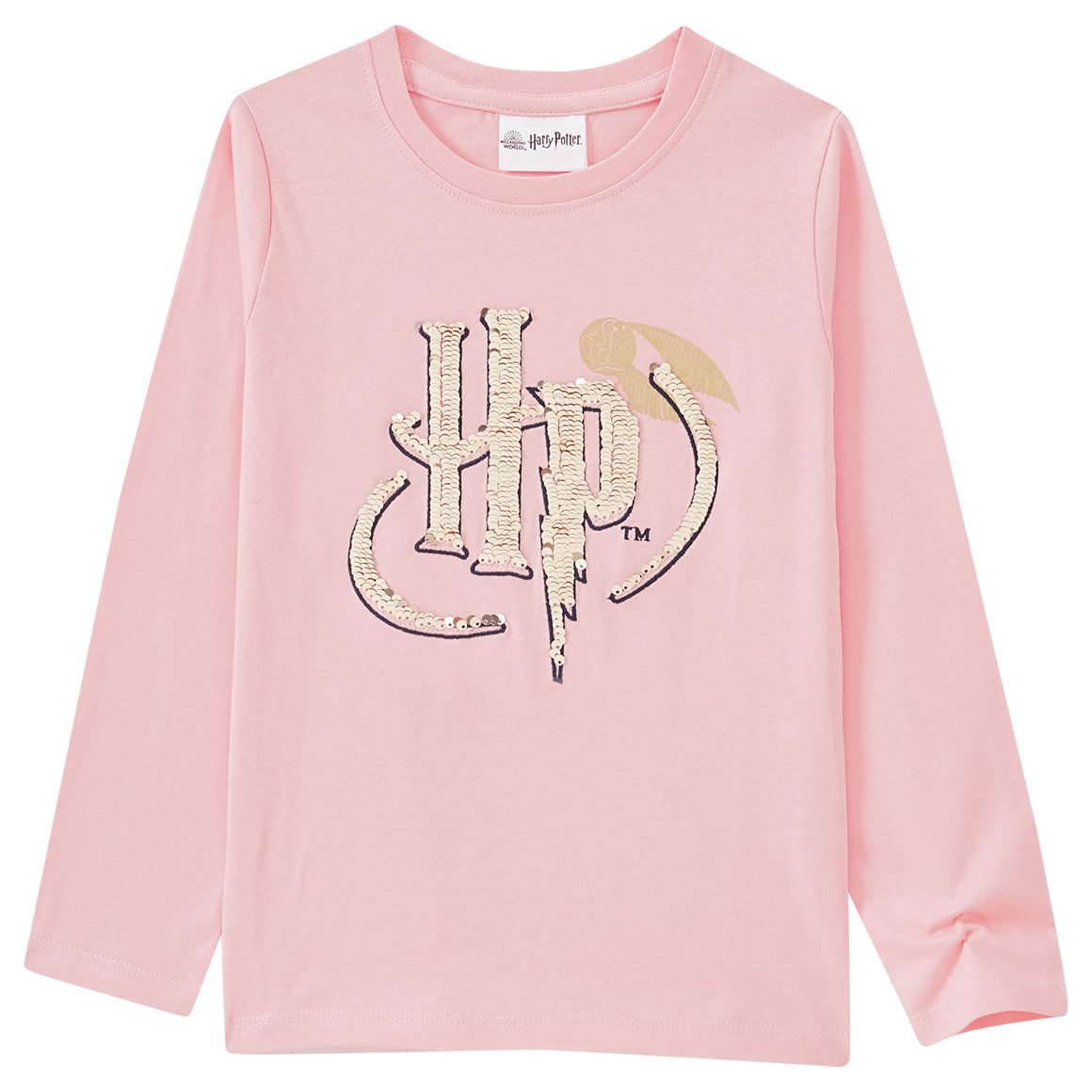 Harry Potter Langarmshirt mit Wendepailletten