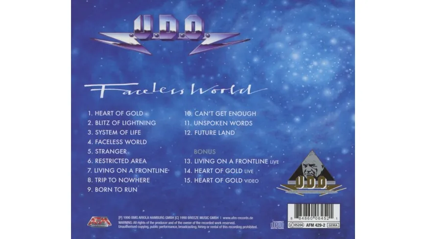 Faceless World (Re-Release + Bonus)