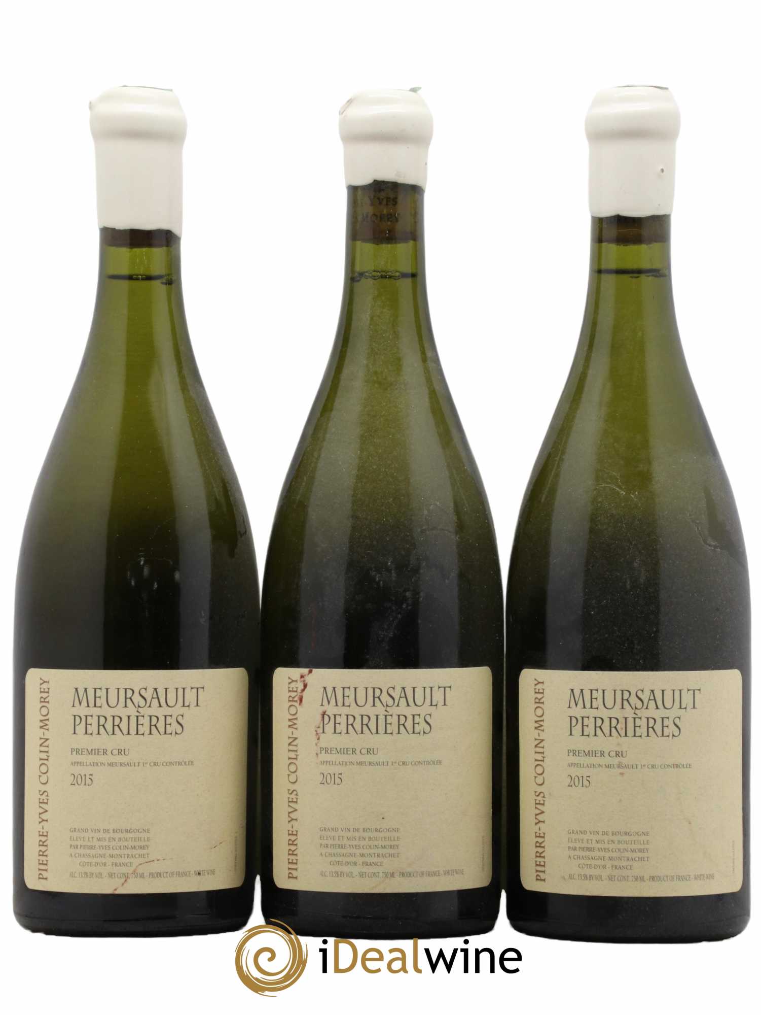Meursault 1er Cru Perrières Pierre Morey (Domaine)  2015 - Lot de 3 Bouteilles