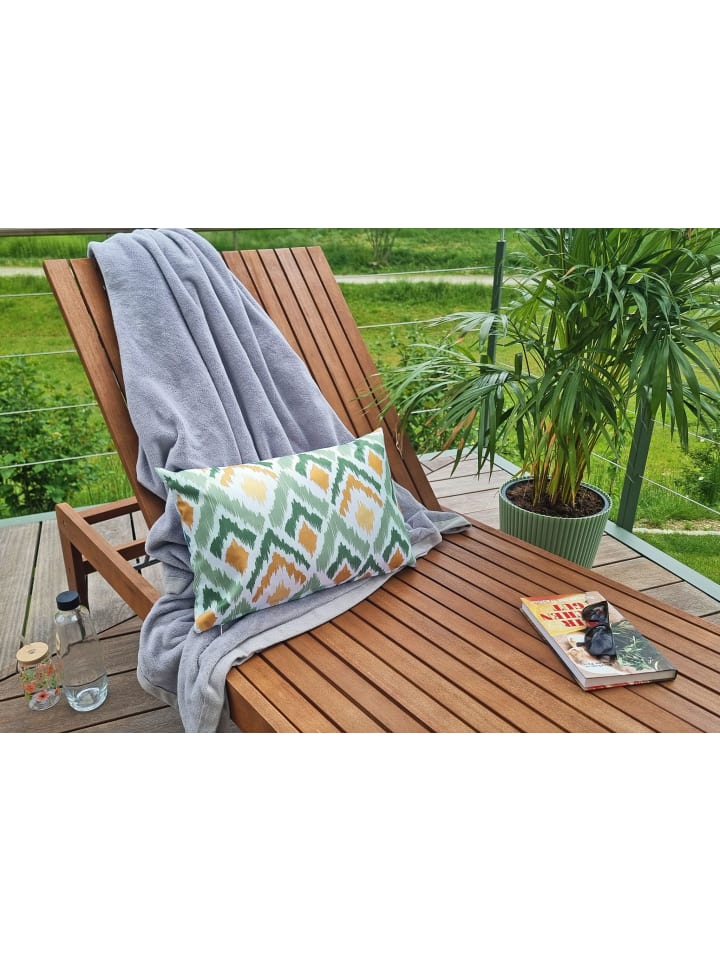 JACK Outdoor Dekokissen Motiv 30x50cm inkl. XXL Füllung in Abstrakt Grün günstig kaufen 50x30-cm